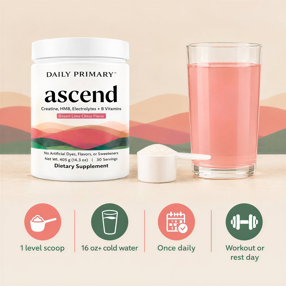 Ascend — Daily Wellness Formula | Desert Citrus Flavor