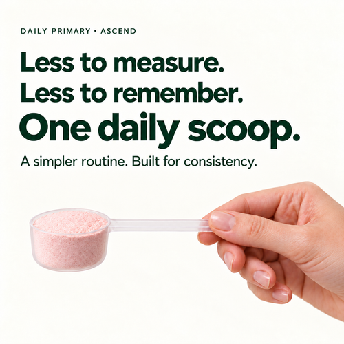 Ascend Daily Creatine + HMB + Electrolytes | Desert Citrus Flavor 30 Servings